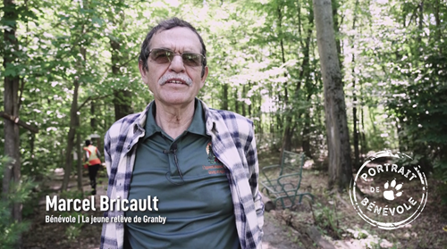 Portrait de bénévole : Marcel Bricault