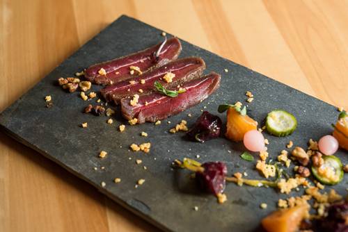 Gravlax d’orignal du chef