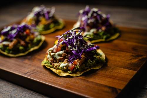 Tostadas de flétan