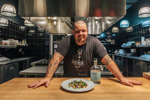 Crudo de turbot sauvage de la Gaspésie